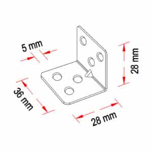 Corner Clip – Technical Drawing