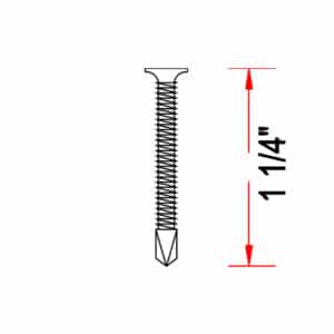 Metal Screw 1 ¼ in
