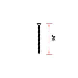 Stainless Screw ¾ – Technical Drawing